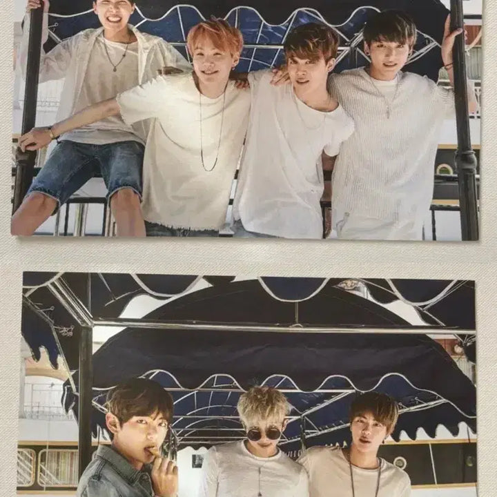 [BUNJANG] BTS Japan 15 Summer Package Limited Edition Double-Sided Postcard RM Jin Suga J-Hope V Jimin Jungkook / 방탄 일본 15 썸머패키지 한정 엽서 썸패 포카 타워레코드 희귀 알엠진슈가제이홉뷔지민정국 2015