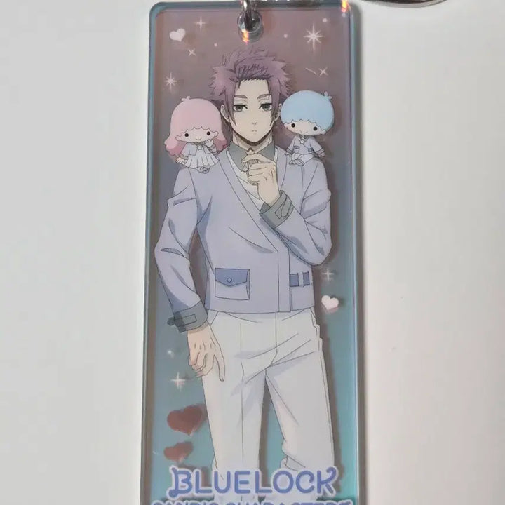 [BUNJANG] Blue Lock Sanrio Aurora Keyring - Sae Itoshi / [새상품]블루록 산리오 오로라 키링 이토시 사에