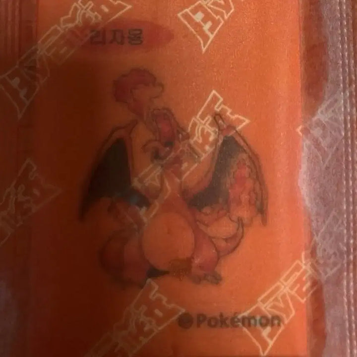 [BUNJANG] Pokemon Charizard 30th Anniversary Gen 1 Sticker (Sealed) / 포켓몬 리자몽 띠부씰 30주년 1세대 (미개봉)