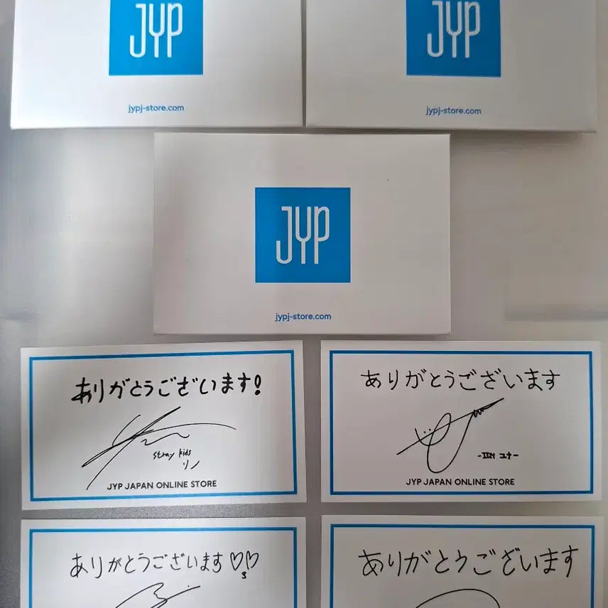 [BUNJANG] ITZY Yeji Signed Message Card JYP Japan Online Store POB / 있지 예지 메세지 카드 jyp japan 온라인 스토어 특전 양도