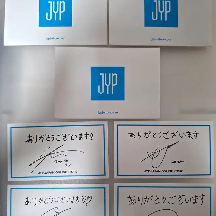 [BUNJANG] ITZY Yeji Signed Message Card JYP Japan Online Store POB / 있지 예지 메세지 카드 jyp japan 온라인 스토어 특전 양도
