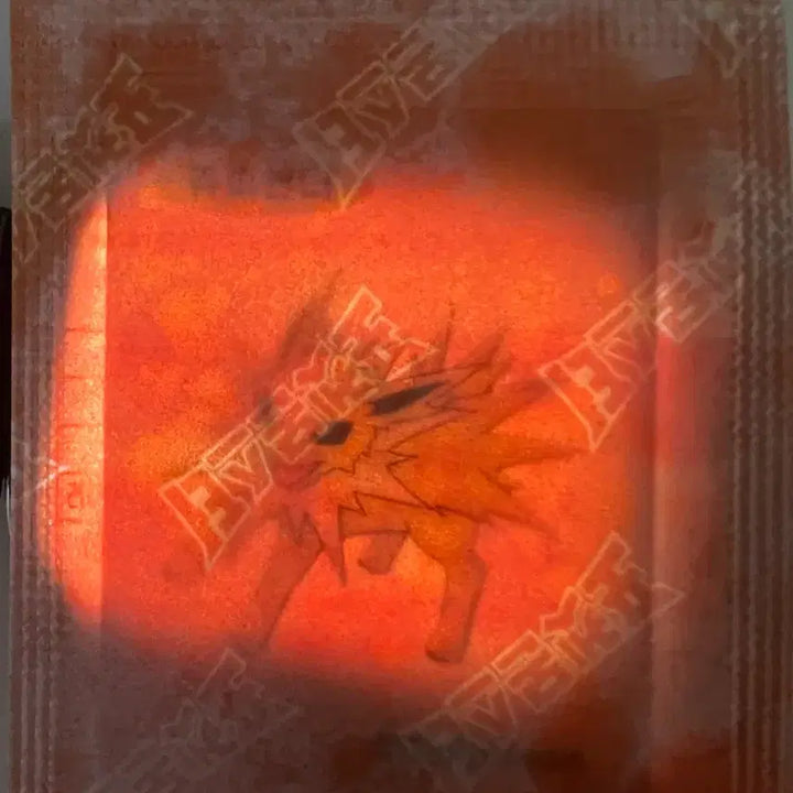[BUNJANG] Pokemon 30th Anniversary Ddibusil Jolteon / 포켓몬 30주년 띠부씰 쥬피썬더