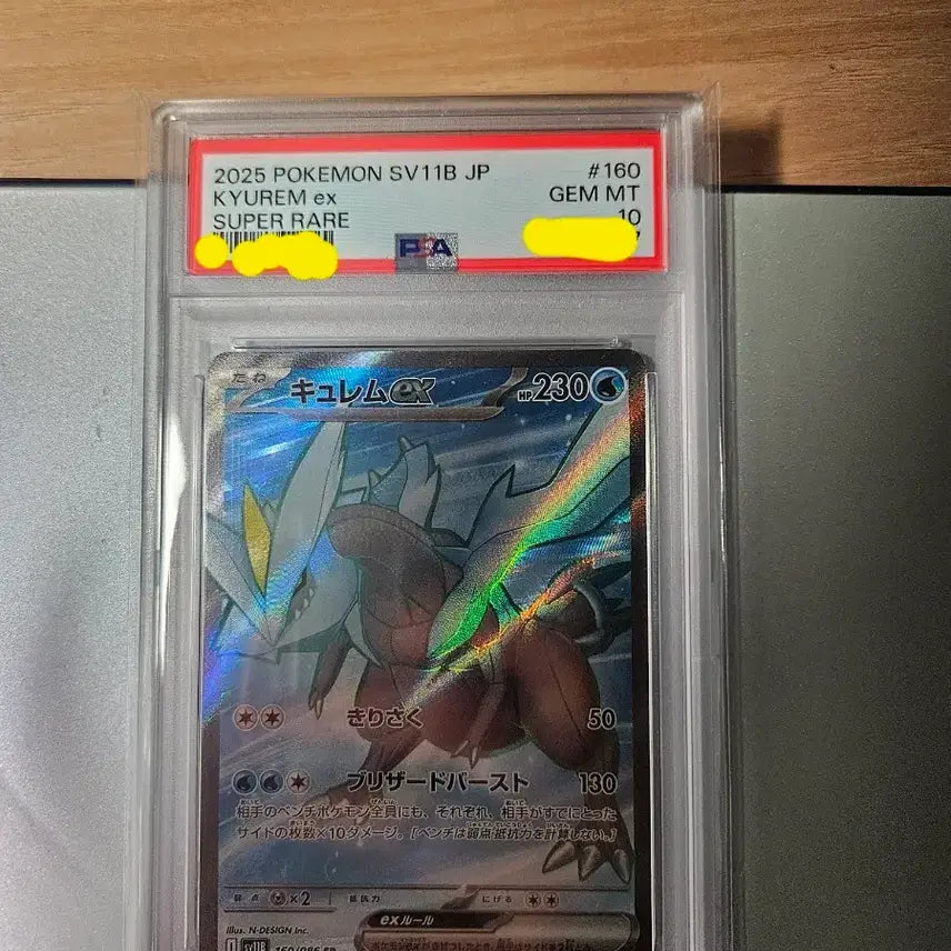 [BUNJANG] Pokemon Card Kyurem EX PSA 10 GEM MT / 포켓몬 카드 큐레무EX PSA10 GEM MT