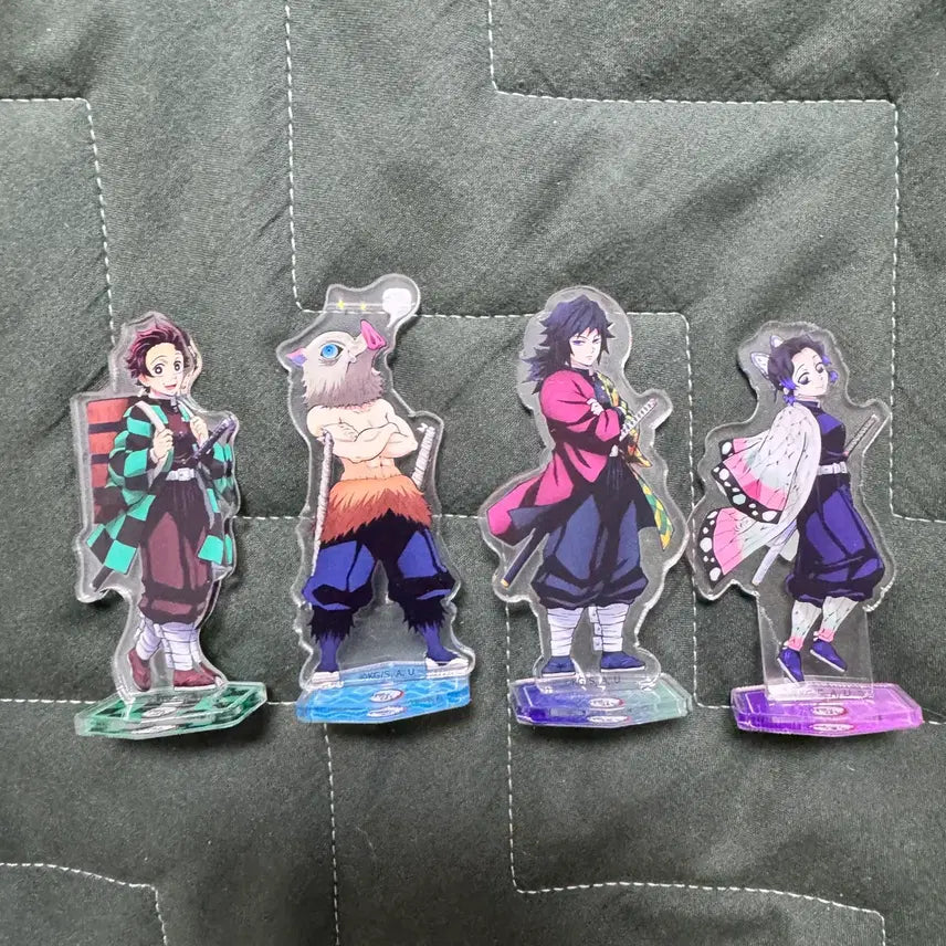 [BUNJANG] Demon Slayer Tanjiro, Inosuke, Giyu, Shinobu Bundle Set Acrylic Standee / 일괄)귀칼 귀멸의칼날 탄지로 이노스케 기유 시노부 아크릴 스탠드