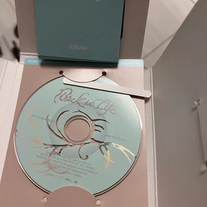 [BUNJANG] ENHYPEN BACK TO LIFE Mini CD-R / 앤팀 BACK TO LIFE MINI CD-R