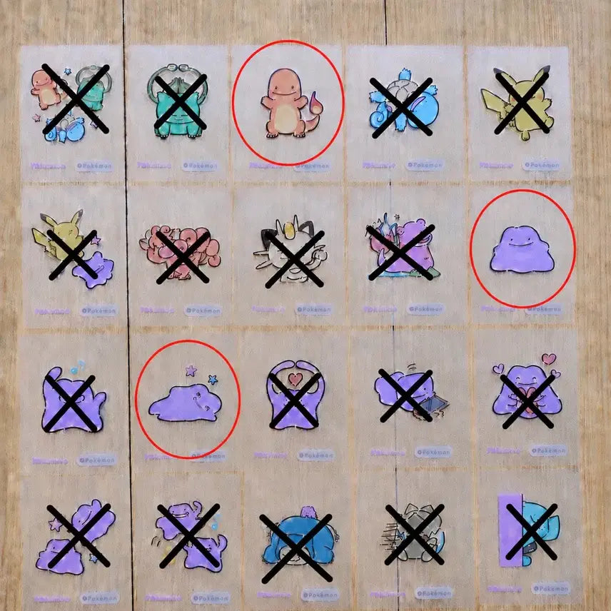 [BUNJANG] Colorgram Pokemon Sticker Set / (교환/구매) 올리브영 포켓몬 컬러그램 씰