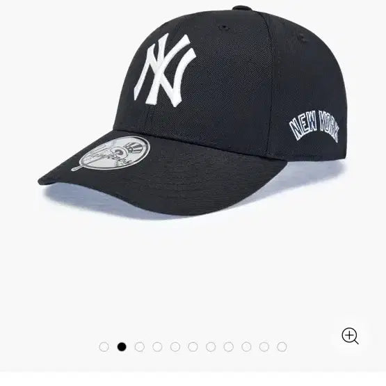 [BUNJANG] MLB New York Yankees Black Baseball Cap / MLB 뉴욕양키스 볼캡 블랙