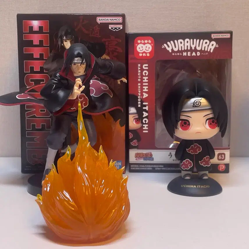 [BUNJANG] Naruto Itachi EFFECTREME Figure + Itachi Yurayura / 나루토 이타치 EFFECTREME 피규어 + 이타치 유라유라
