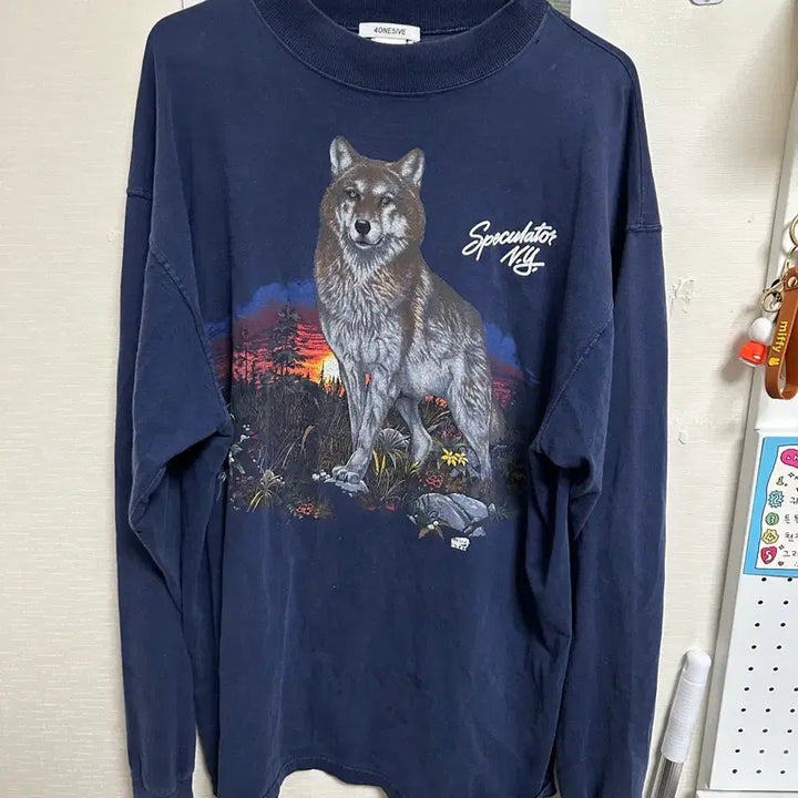 [BUNJANG] 4EVE Long Sleeve T-Shirt / 포원파이브 롱슬리브