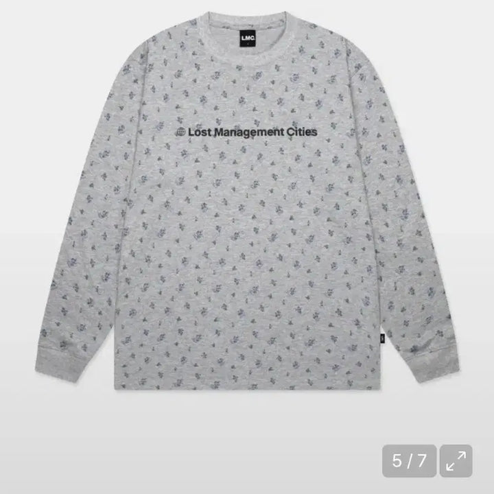 [BUNJANG] LMC Floral Pattern Long Sleeve T-Shirt / 무신사 엘엠씨 LMC 롱슬리브 교신가능