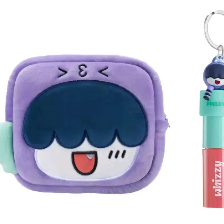 [BUNJANG] TXT Bbeokbatu Whizzy Face Pouch / Txt 투바투 뿔바투 흠냐링 페이스 파우치 흠냐링 틴트 위찌 whizzy