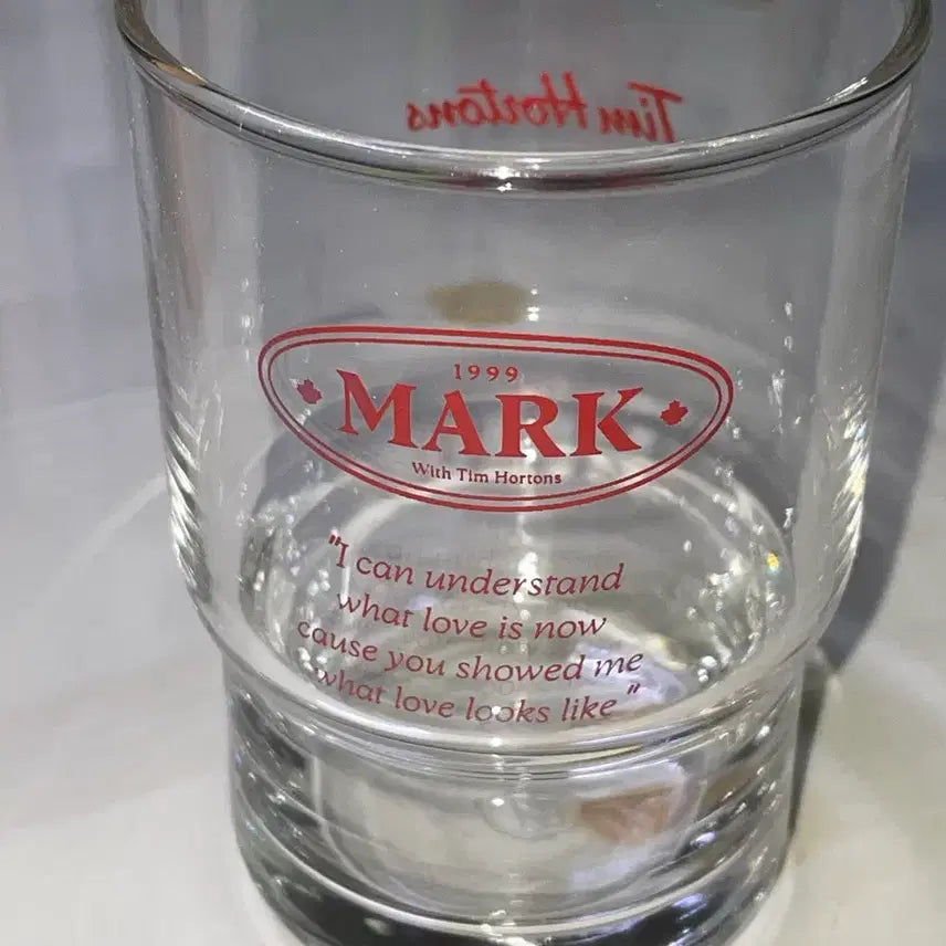 [BUNJANG] NCT Mark Tim Hortons Collaboration Mug / 마크 엔시티 팀홀튼 컵 머그컵 솔로 유리컵 The firstfruit