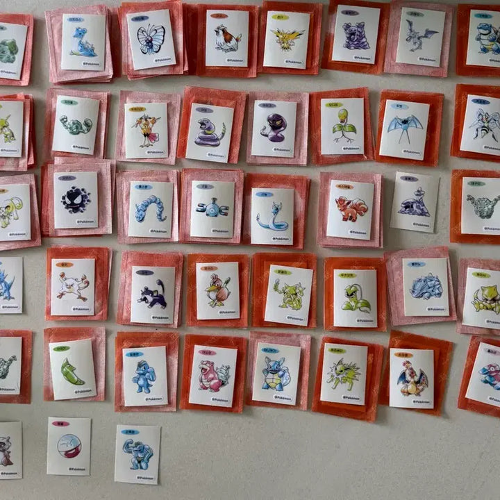[BUNJANG] Pokemon 30th Anniversary Art Seal Bundle / 포켓몬 띠부씰 30주년 아트씰 판매