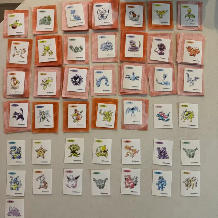 [BUNJANG] Pokemon 30th Anniversary Art Seal Bundle / 포켓몬 띠부씰 30주년 아트씰 판매