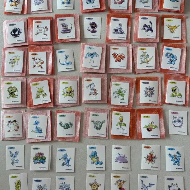 [BUNJANG] Pokemon 30th Anniversary Art Seal Bundle / 포켓몬 띠부씰 30주년 아트씰 판매