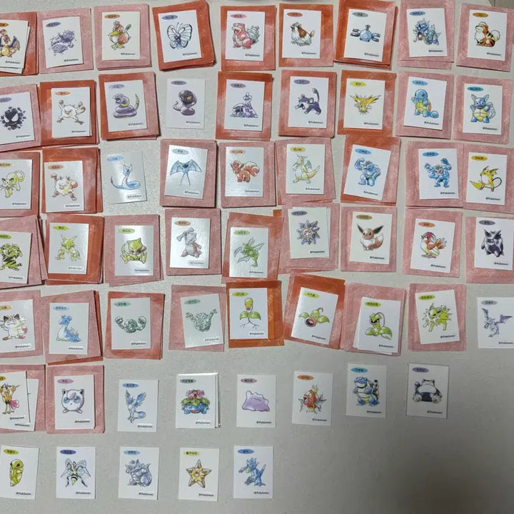 [BUNJANG] Pokemon 30th Anniversary Art Seal Bundle / 포켓몬 띠부씰 30주년 아트씰 판매