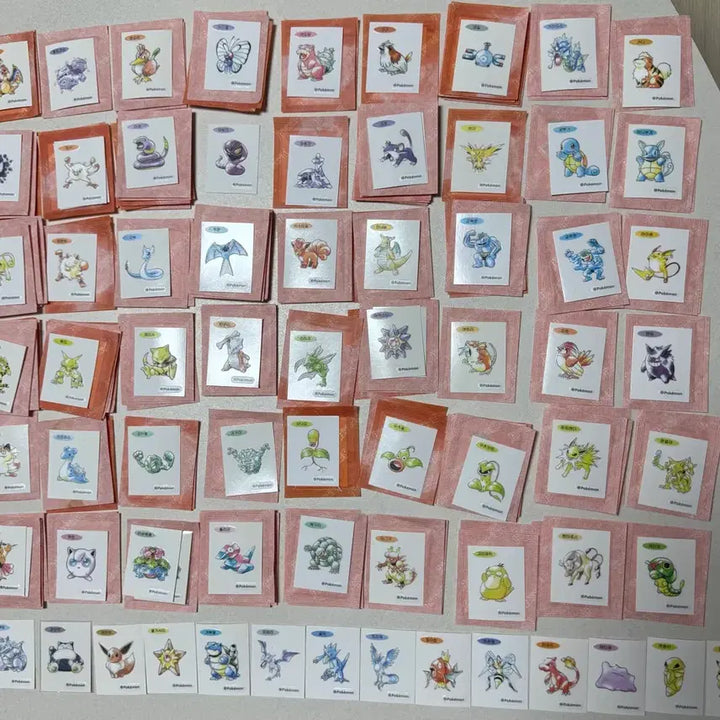 [BUNJANG] Pokemon 30th Anniversary Art Seal Bundle / 포켓몬 띠부씰 30주년 아트씰 판매