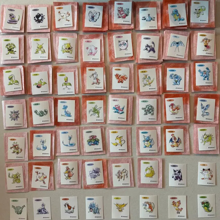 [BUNJANG] Pokemon 30th Anniversary Art Seal Bundle / 포켓몬 띠부씰 30주년 아트씰 판매