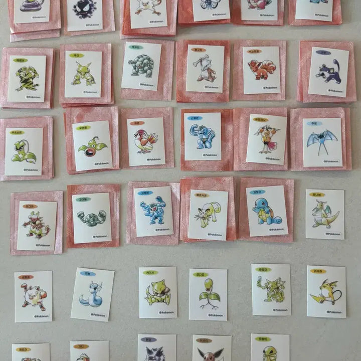 [BUNJANG] Pokemon 30th Anniversary Art Seal Bundle / 포켓몬 띠부씰 30주년 아트씰 판매