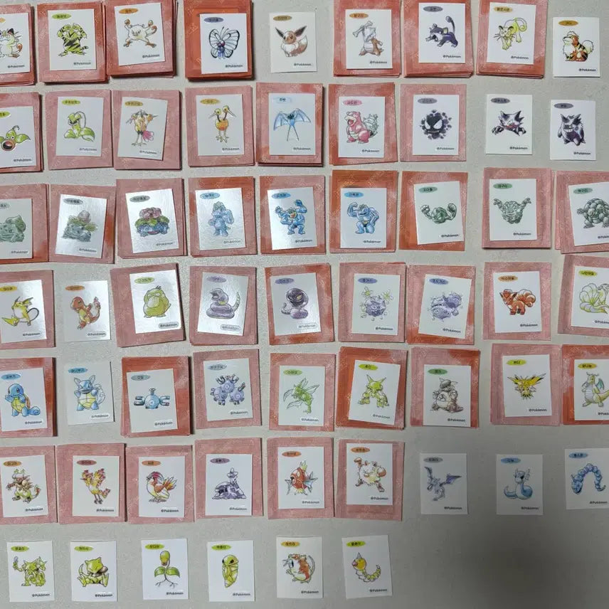 [BUNJANG] Pokemon 30th Anniversary Art Seal Bundle / 포켓몬 띠부씰 30주년 아트씰 판매