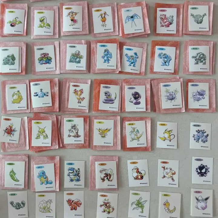 [BUNJANG] Pokemon 30th Anniversary Art Seal Bundle / 포켓몬 띠부씰 30주년 아트씰 판매