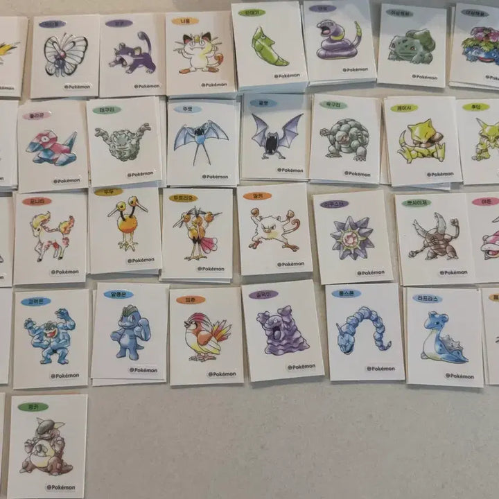[BUNJANG] Pokemon 30th Anniversary Art Seal Bundle / 포켓몬 띠부씰 30주년 아트씰 판매