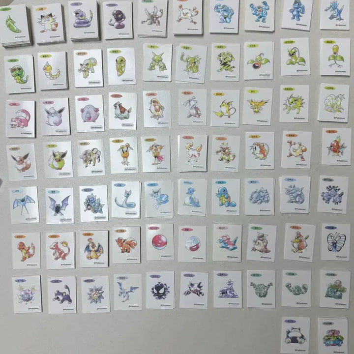 [BUNJANG] Pokemon 30th Anniversary Art Seal Bundle / 포켓몬 띠부씰 30주년 아트씰 판매