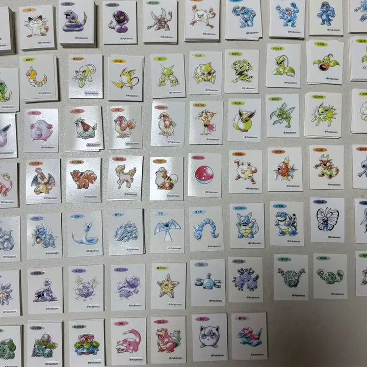 [BUNJANG] Pokemon 30th Anniversary Art Seal Bundle / 포켓몬 띠부씰 30주년 아트씰 판매