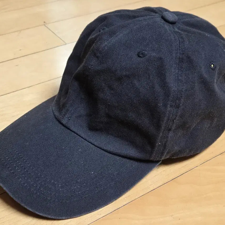 [BUNJANG] Plain Black Ball Cap (Large Head Friendly) / 무지 블랙 볼캡, 대두 볼캡