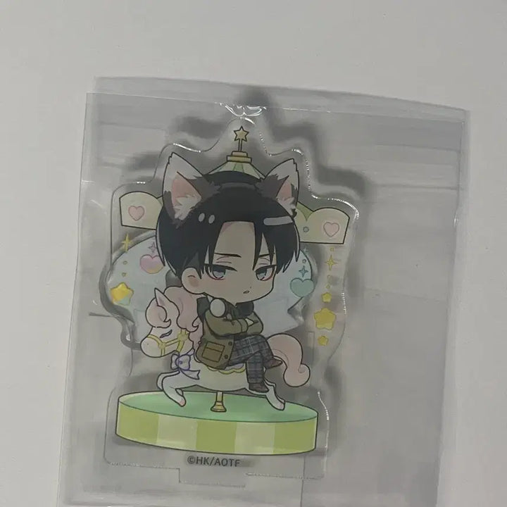 [BUNJANG] Attack on Titan Levi Amusement Park SD Acrylic Stand (Sealed) / [미개봉] 진격의 거인 리바이 유원지 sd 아크릴 스탠드