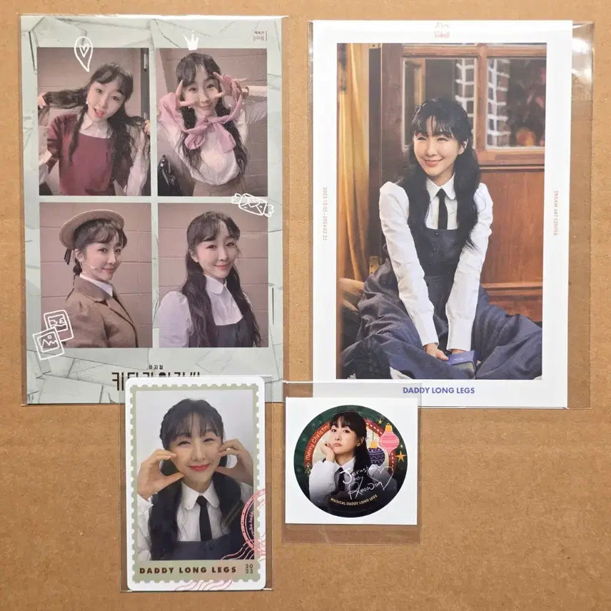 [BUNJANG] Daddy Long Legs Musical 2023 Kim Ryeo-won Jerusha Bundle Set / 2023 뮤지컬 키다리아저씨 증정 일괄 - 김려원 제루샤