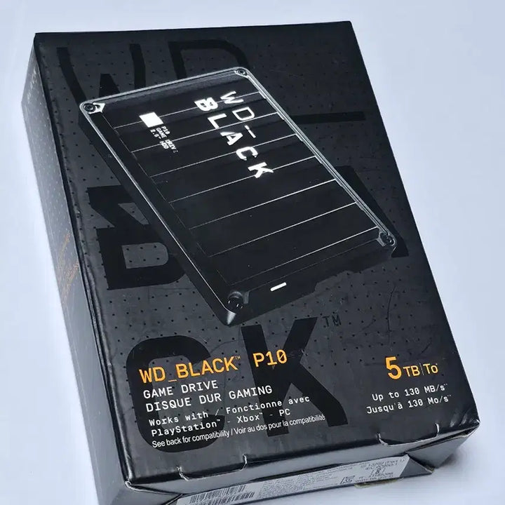 [BUNJANG] WD BLACK P10 5TB Portable External Hard Drive / 새 제품! WD BLACK P10 5TB 포터블 외장하드 