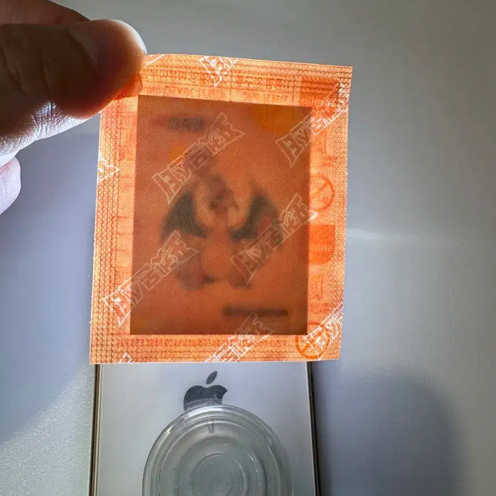 [BUNJANG] Pokemon 30th Anniversary Charizard Sticker Sheet First Edition Sealed / 포켓몬스터 30주년 리자몽 띠부씰 초판버전 미개봉
