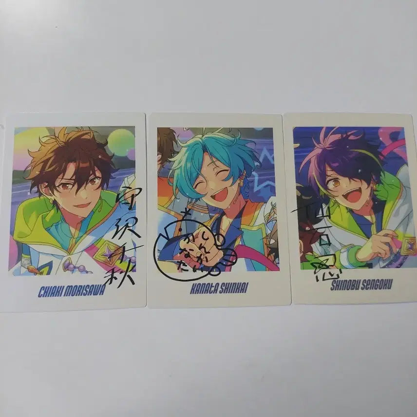 [BUNJANG] Ensemble Stars Yuuseitai 10th Anniversary Photostage Bundle Set Chiaki Kanata Shinobu / 앙스타 유성대 10주년 파샷츠 치아키 카나타 시노부 일괄