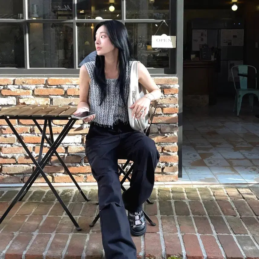 [BUNJANG] Tweed Vest / 상태최상,가격내림마지막)트위드 베스트