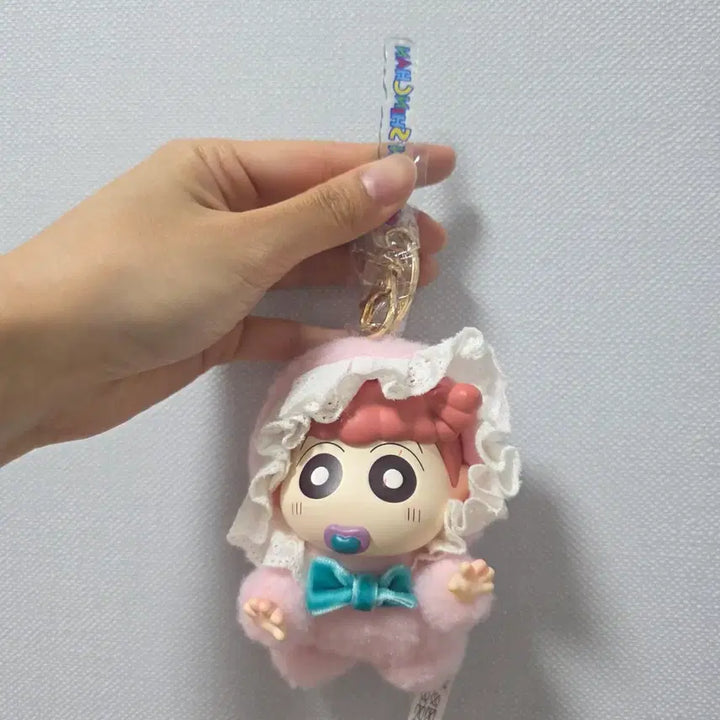 [BUNJANG] Miniso Crayon Shin-chan Baby Doll Keychain (Yuri) / 미니소 짱구 베이비 인형키링(유리)