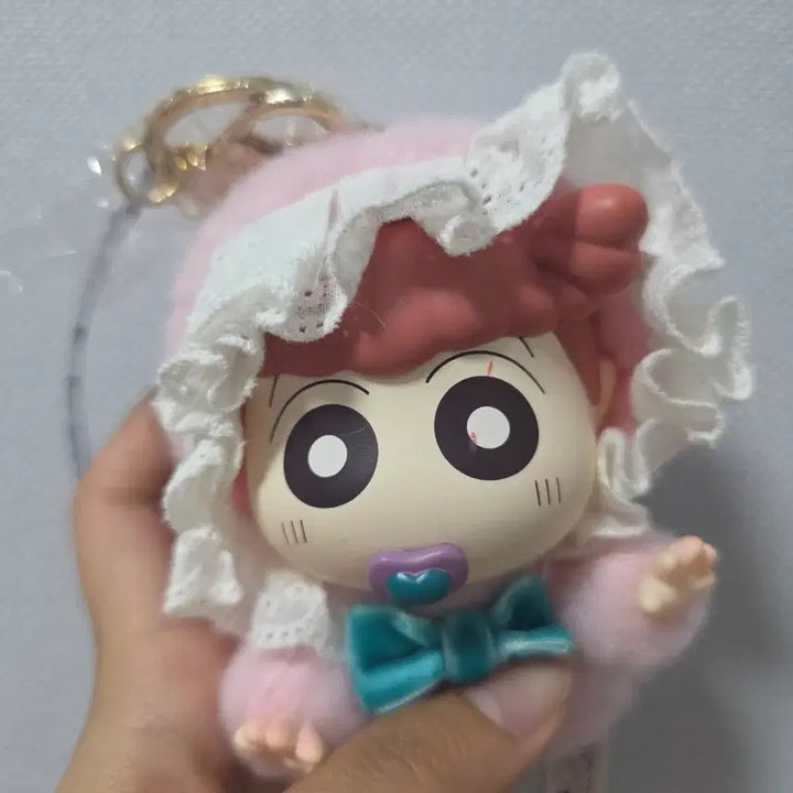 [BUNJANG] Miniso Crayon Shin-chan Baby Doll Keychain (Yuri) / 미니소 짱구 베이비 인형키링(유리)