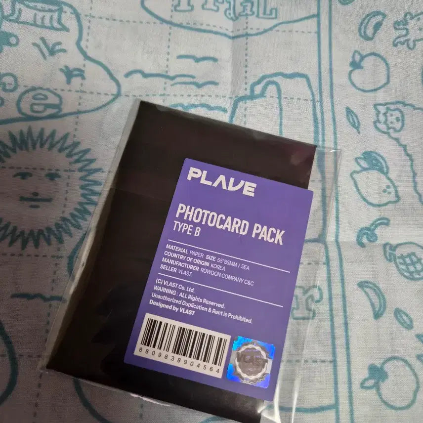 [BUNJANG] Play V Black Photocard B Sealed / [미개봉] 플레이브 블랙포카B