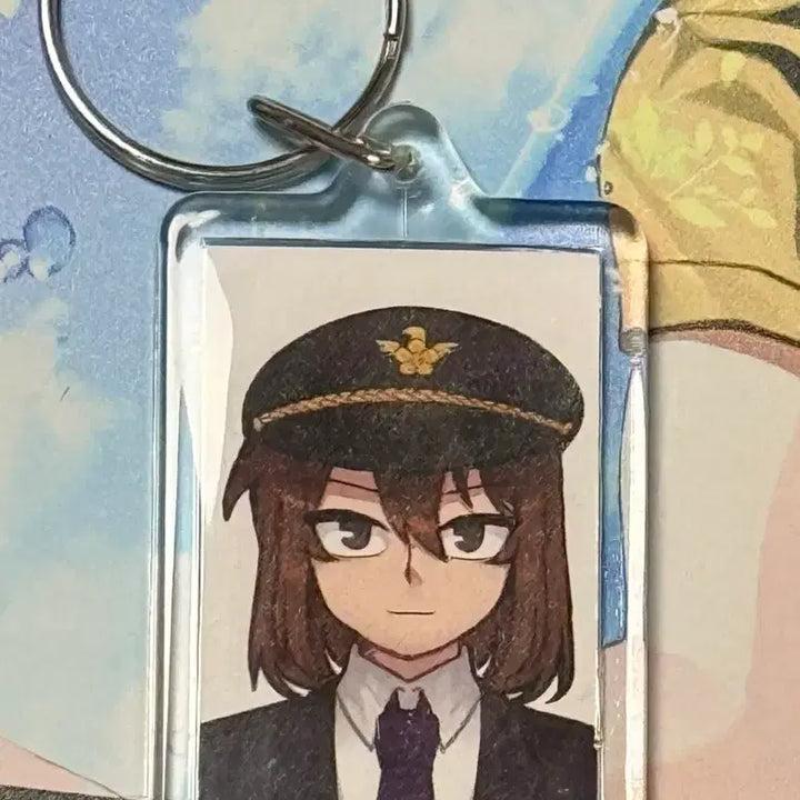 [BUNJANG] Latte (잠뜰) Misuban Minimi Photocard Keychain / 잠뜰 미수반 증사 키링