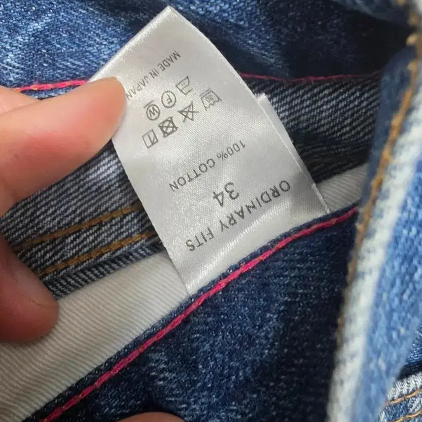 [BUNJANG] Ordinary Fits Ankle Jeans (Mid-Blue, Size 34) / 오디너리핏츠 앵클 중청 34