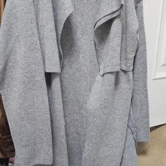 [BUNJANG] The History Gray Long Cardigan / the history 회색 롱 가디건