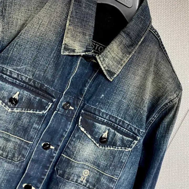 [BUNJANG] Stone Island BluesTone Detachable Vest Denim Jacket XL / [CP 컴퍼니] 정품 발마칸 코트 (내피 탈부착) XL 105