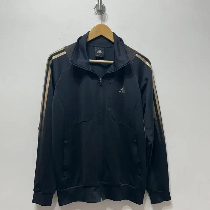 [BUNJANG] Adidas Black Three-Stripes Track Top L / 아디다스 블랙 삼선 트랙탑 L