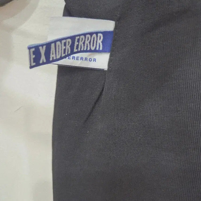 [BUNJANG] Ader Error Maison Kitsuné Collaboration T-Shirt Black / 아더에러 메종키츠네 콜라보 반팔 티셔츠 블랙
