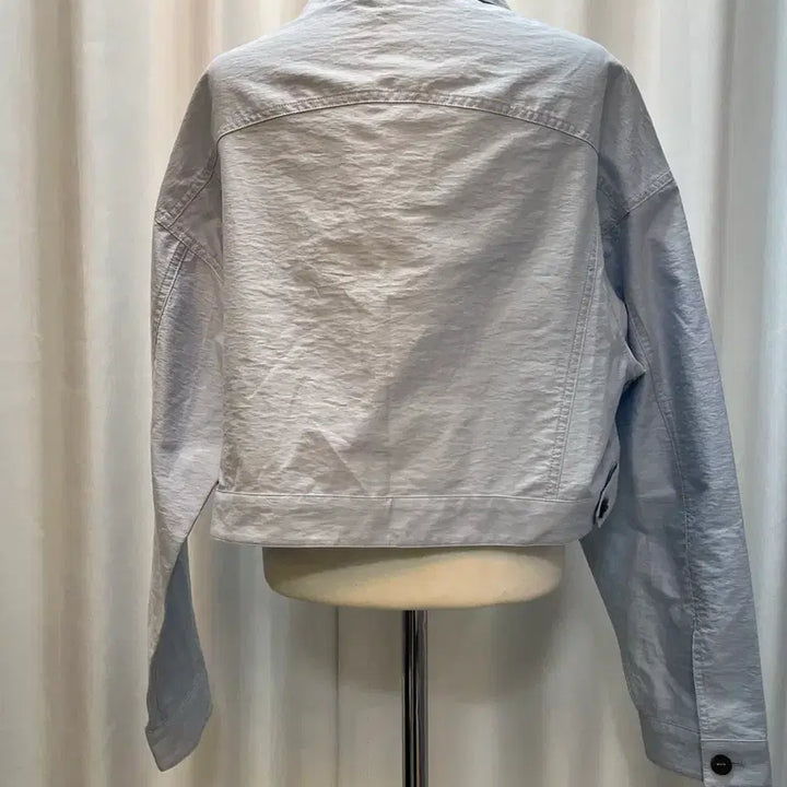 [BUNJANG] The Cashmere Crop Jacket Light Blue / 한섬 더캐시미어 크롭 자켓 82(55) 새상품 라이트블루