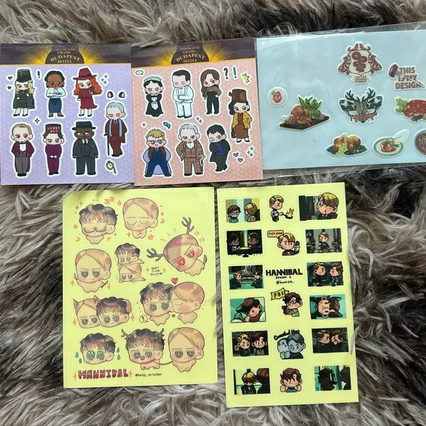 [BUNJANG] Hannibal TV Series Sticker Bundle / 한니발 (드라마) 스티커 일괄