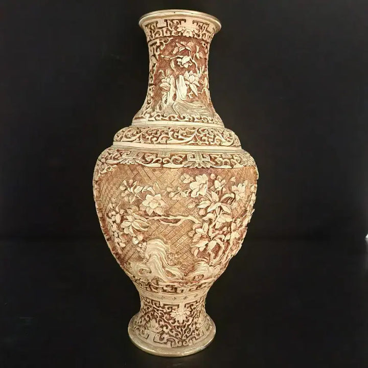 [BUNJANG] Chinese Ceramic Vase / (급매) 동 화병 높이36.5cm구연부9cm 중국도자기