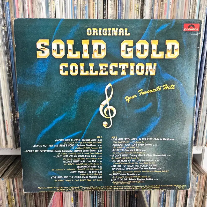 [BUNJANG] Original Solid Gold Compilation LP Vinyl Record / Original Solid Gold 컴필레이션 LP판 민트급