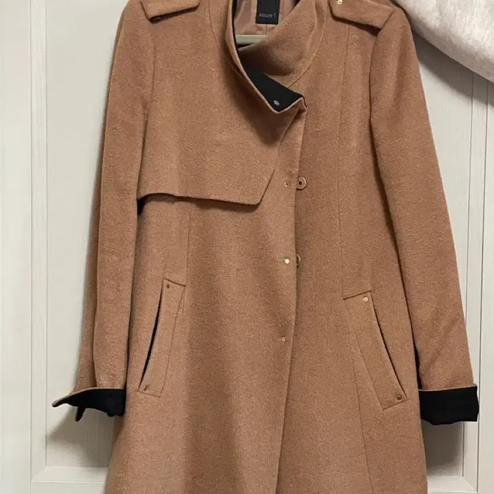 [BUNJANG] Anivef Brown Coat Jacket / 아니베에프 브라운 코트 자켓