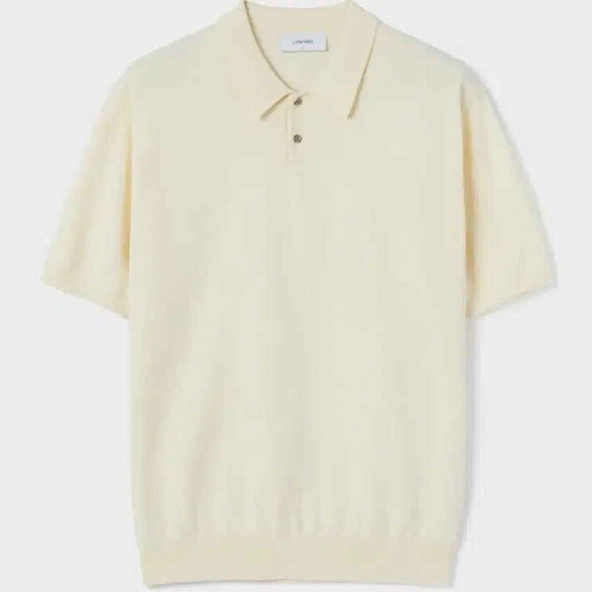 [BUNJANG] Lemond Classic Polo Knit Ivory Size 3 / 르마드 클래식 폴로 니트 아이보리 3사이즈